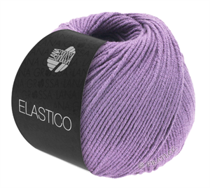 Elastico bomuld/polyester - i en skøn syren farve